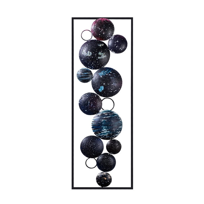 Wallity Space Accesorio Decorativo de Pared de Metal Multicolor Wallity Space Accesorio Decorativo de Pared de Metal Multicolor